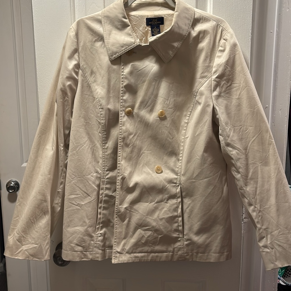Brooks Brothers Women's Tan Trench Coat - Picture 3 of 5